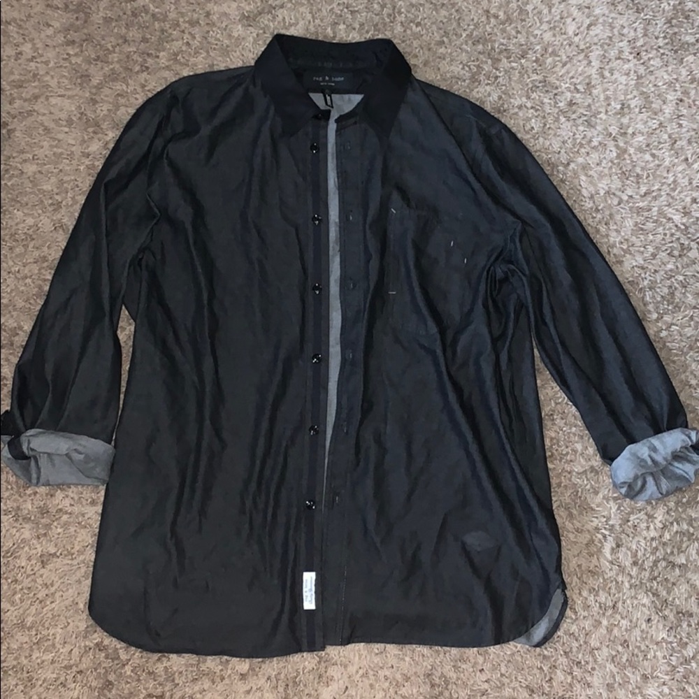 Rag And Bone Heavy Work Button Up - image 1